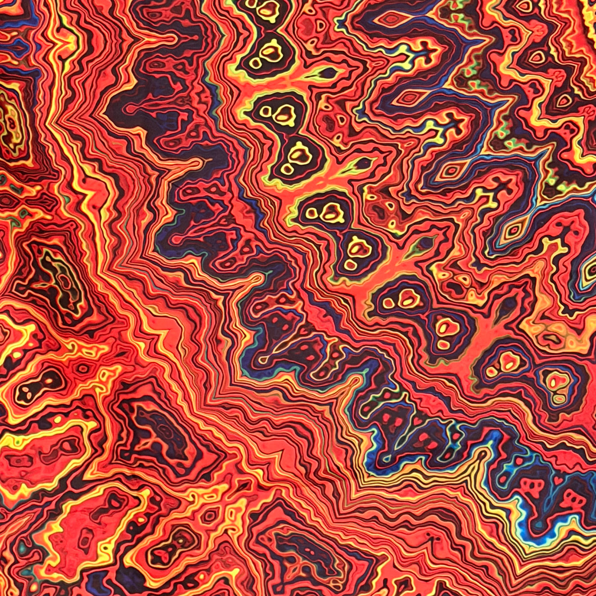 Inferno Wandtuch