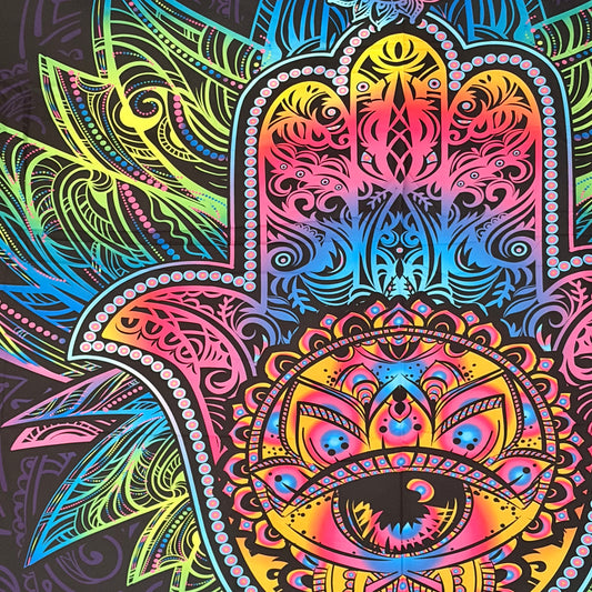 Hamsa Wandtuch