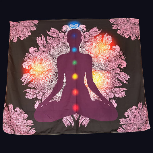 Chakra Wandtuch
