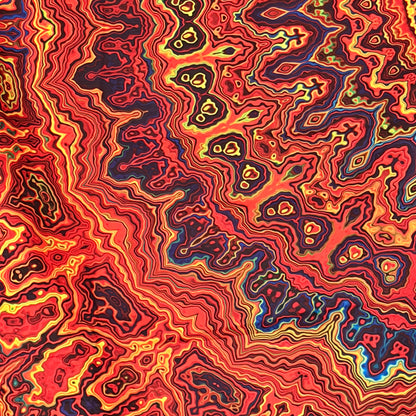 Inferno Wandtuch