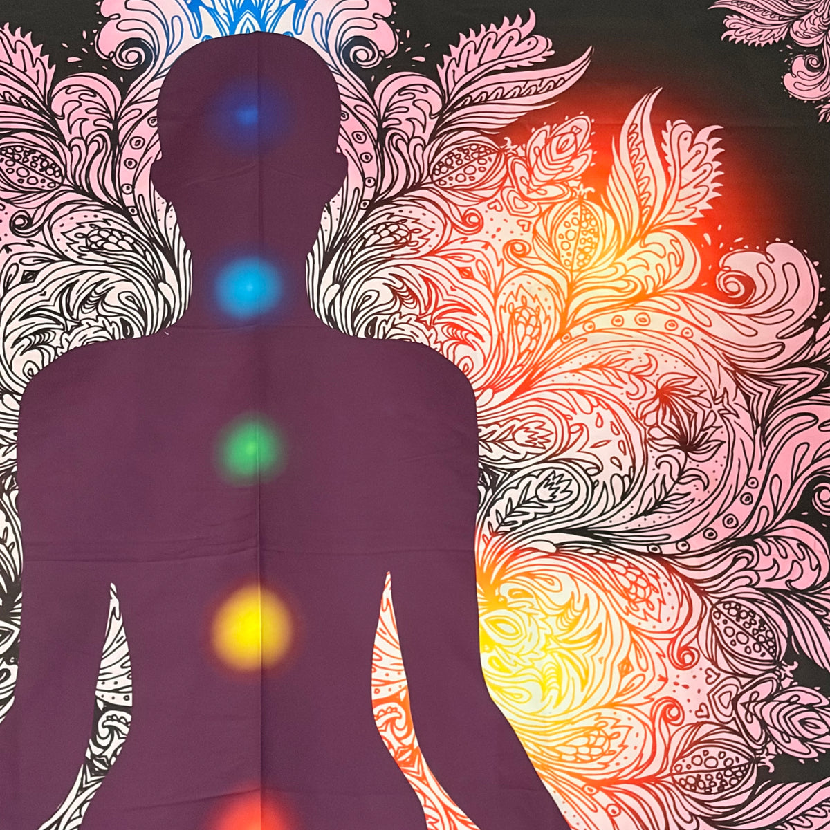 Chakra Wandtuch