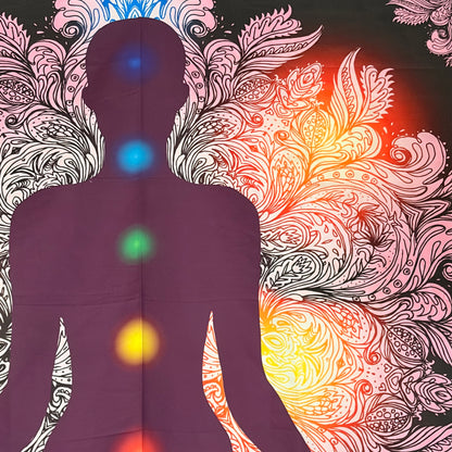 Chakra Wandtuch