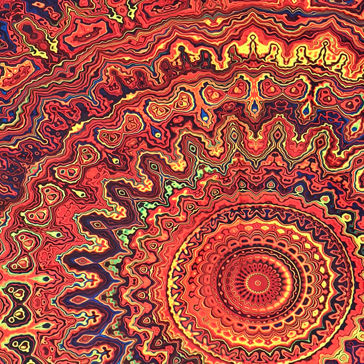 Inferno Wandtuch